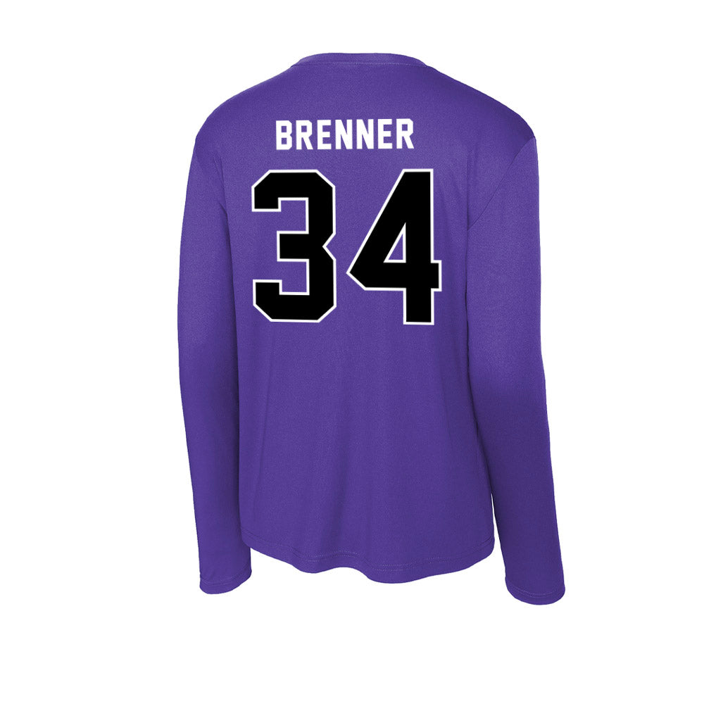 CCNY - NCAA Baseball : Jake Brenner - Activewear Long Sleeve T-Shirt-1