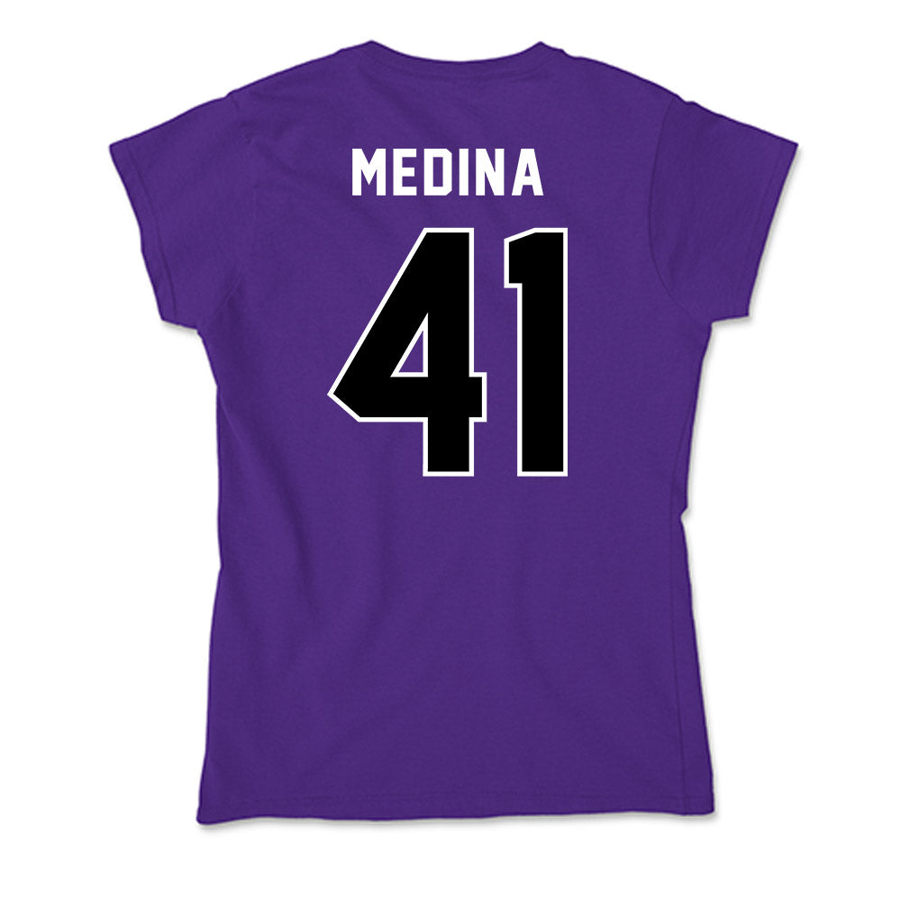 CCNY - NCAA Baseball : Justin Medina - Soft Style Women’s T-Shirt-1