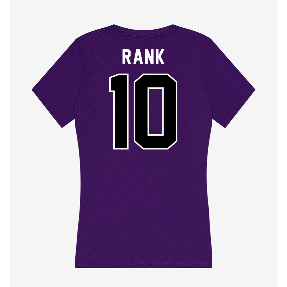 CCNY - NCAA Baseball : Erik Rank - Women's V-Neck T-Shirt-1