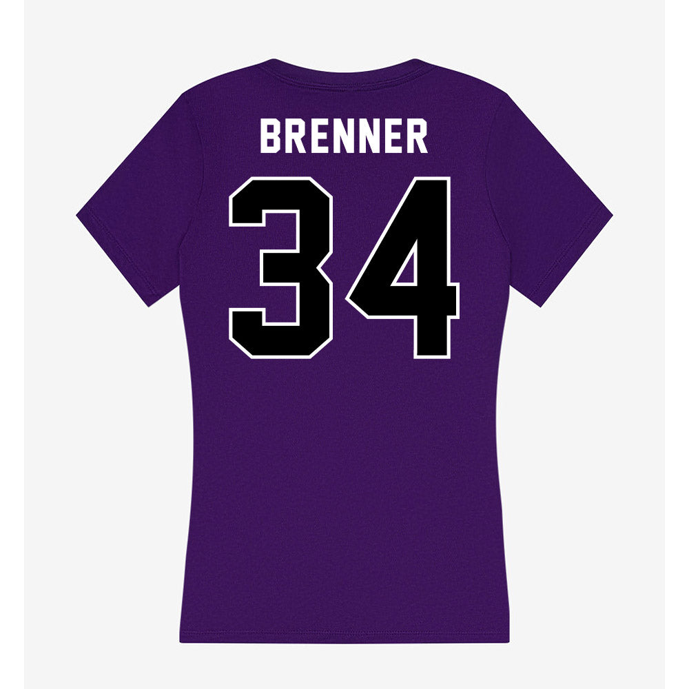 CCNY - NCAA Baseball : Jake Brenner - Women's V-Neck T-Shirt-1
