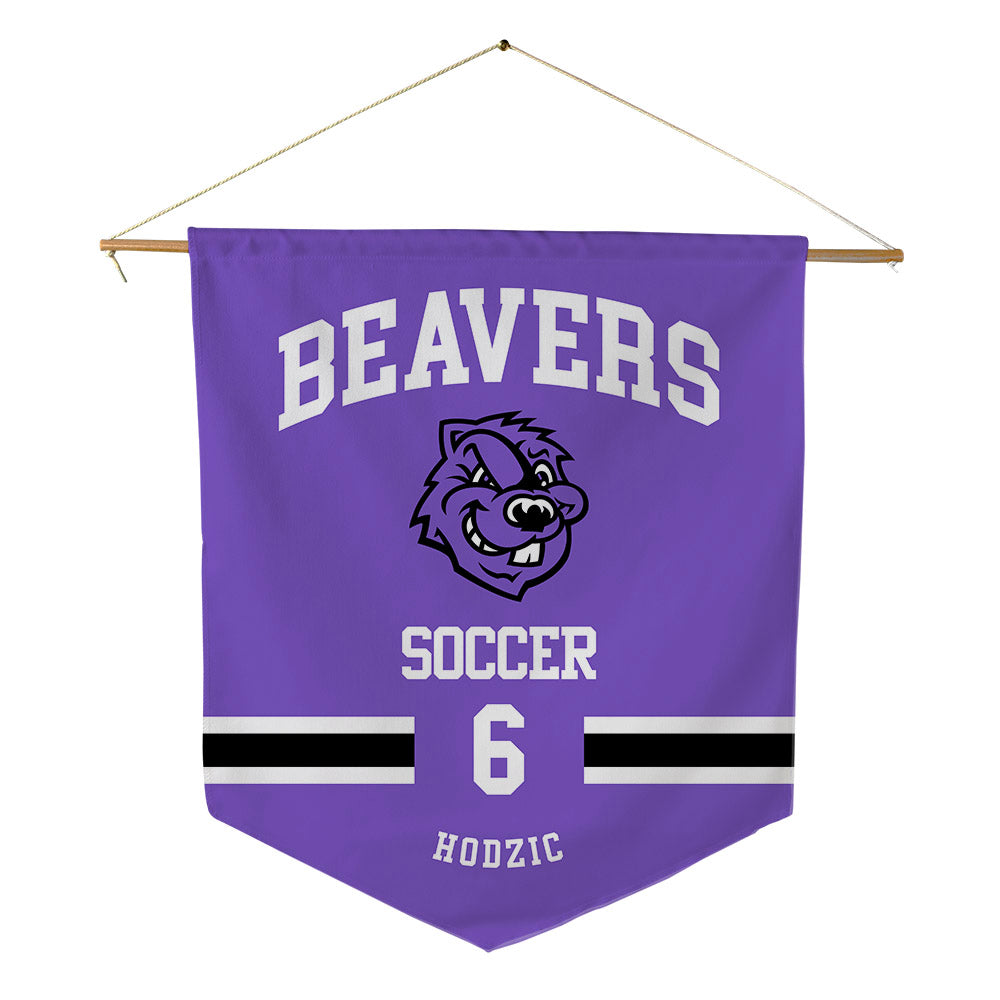 CCNY - NCAA Women's Soccer : Larisa Hodzic - Pennant - 18" x 21"-0