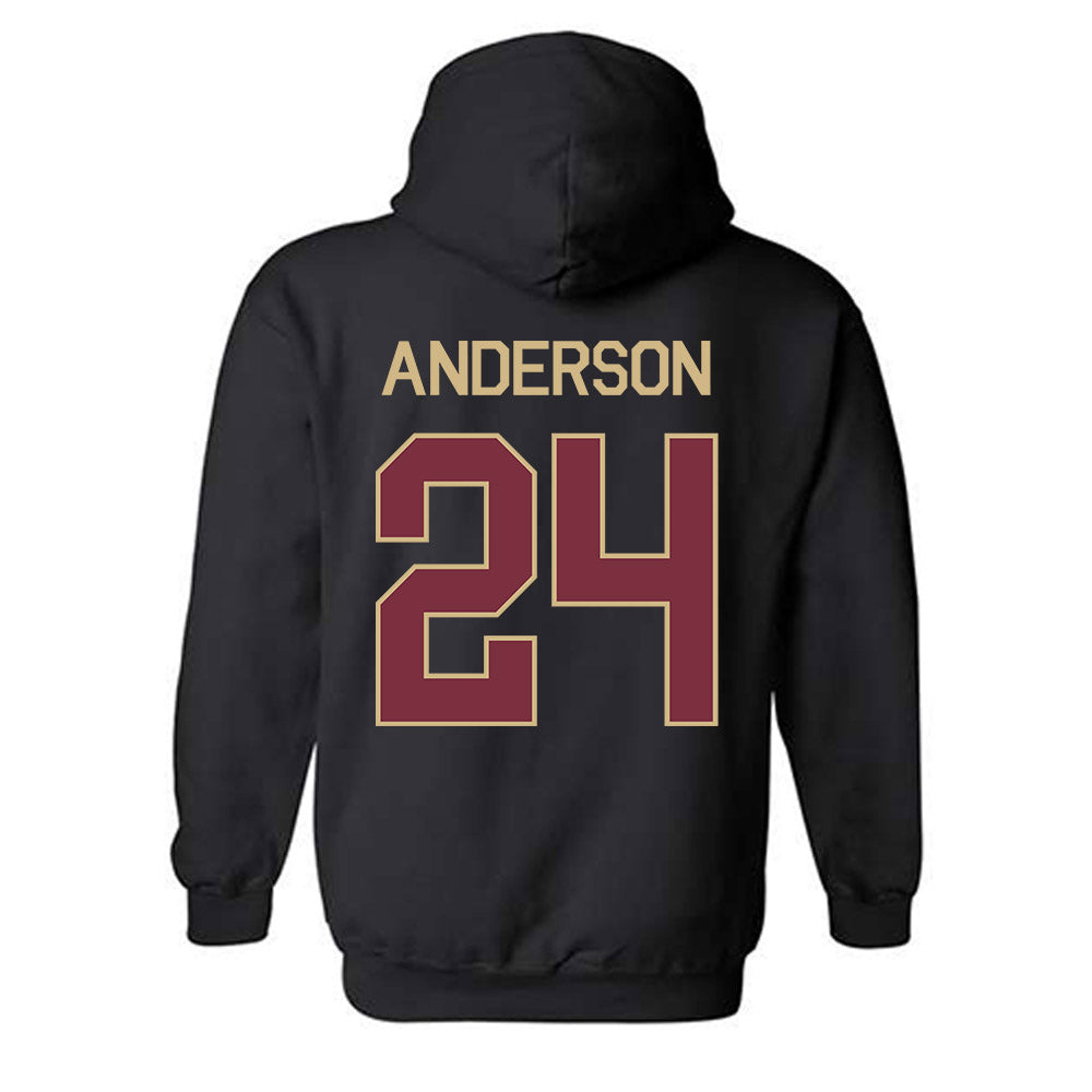 FSU - NCAA Women's Soccer : ashlyn anderson - NCAA® 2025 National Champions Hooded Sweatshirt-1