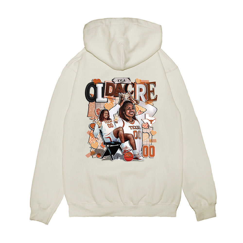 Texas - NCAA Women's Basketball : Kyla Oldacre - Premium Hooded Sweatshirt-1