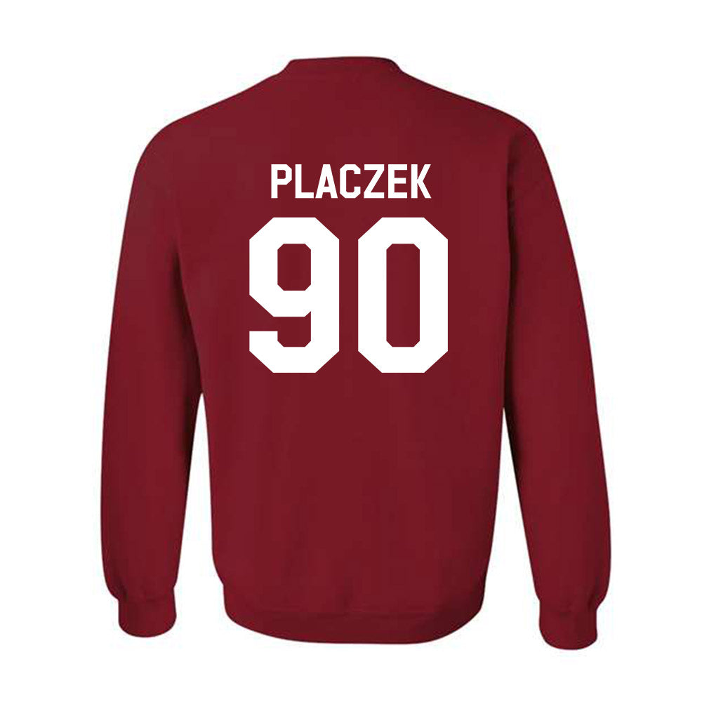Indiana - NCAA Football : Josh Placzek - We're In Shersey Crewneck Sweatshirt-1
