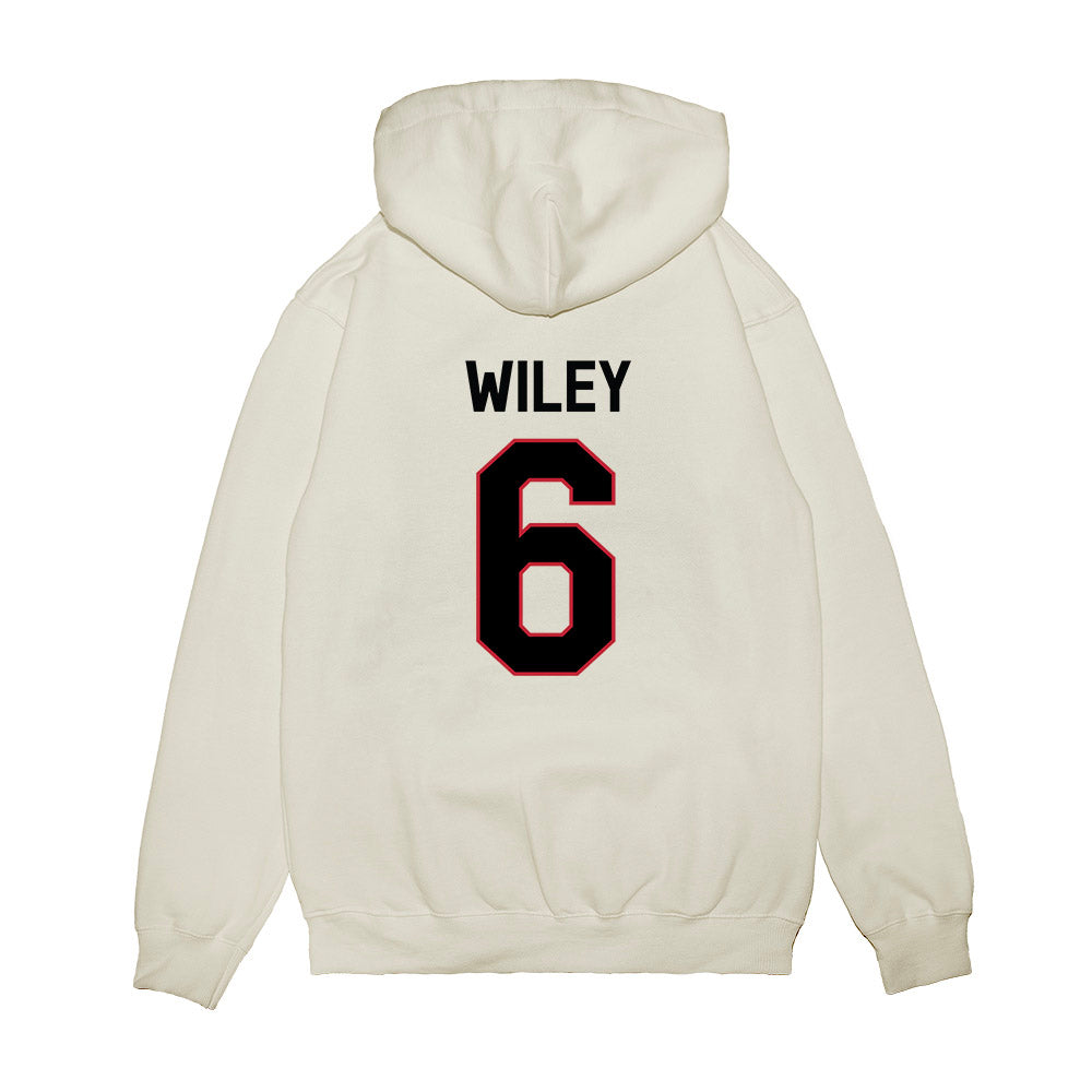 Georgia - NCAA Football : CJ Wiley - We're In Premium Hooded Sweatshirt-1