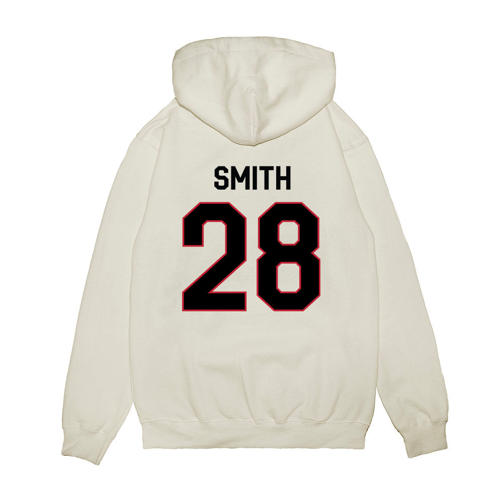 Georgia - NCAA Football : Jordan Smith - We're In Premium Hooded Sweatshirt-1