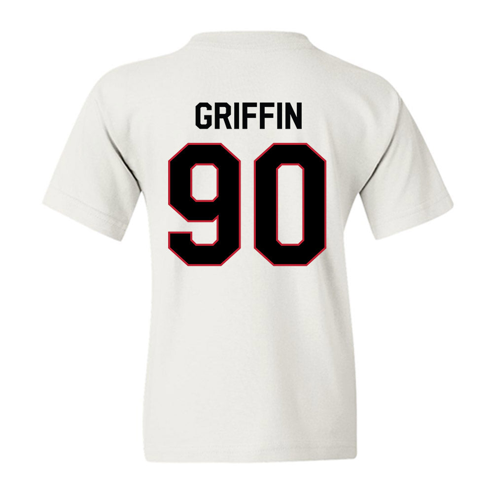 Georgia - NCAA Football : Elijah Griffin - We're In Youth T-Shirt-1