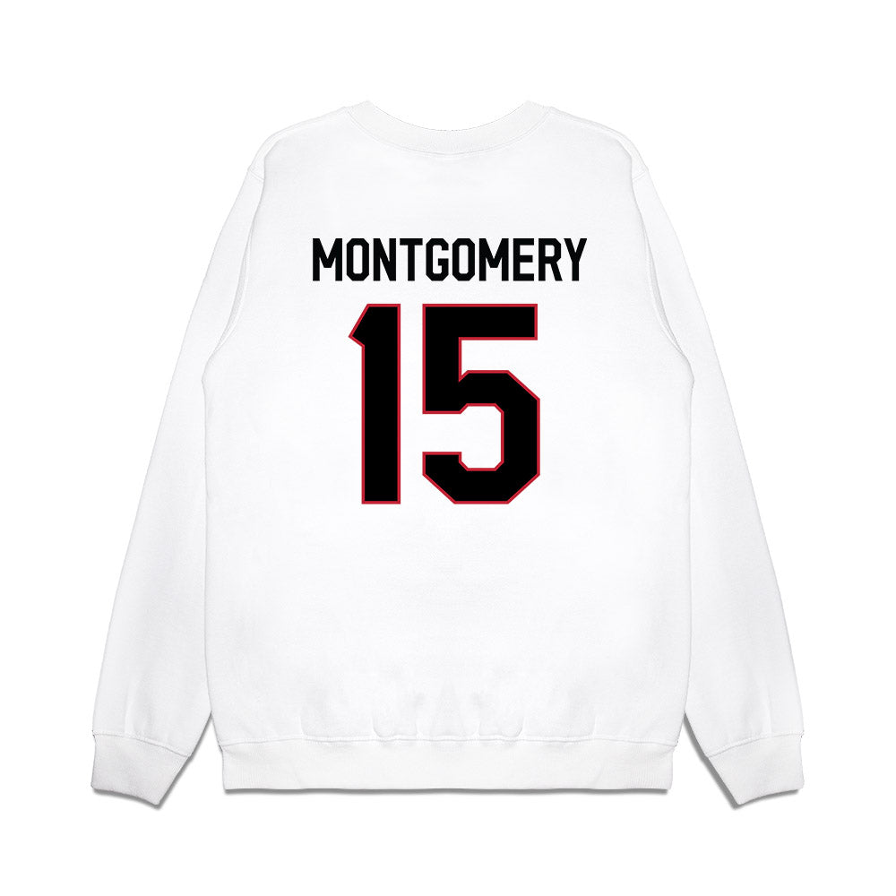 Georgia - NCAA Football : Ryan Montgomery - We're In Premium Crewneck Sweatshirt-1