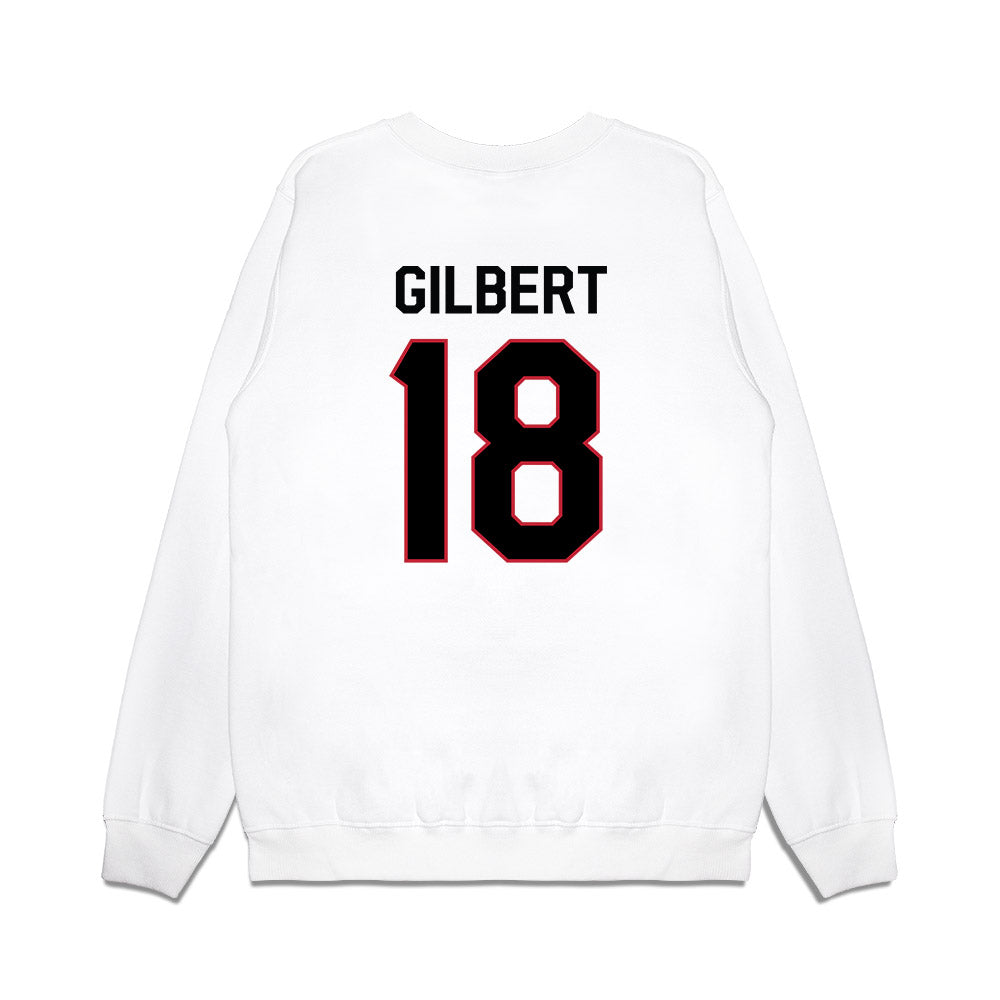 Georgia - NCAA Football : Jontae Gilbert - We're In Premium Crewneck Sweatshirt-1