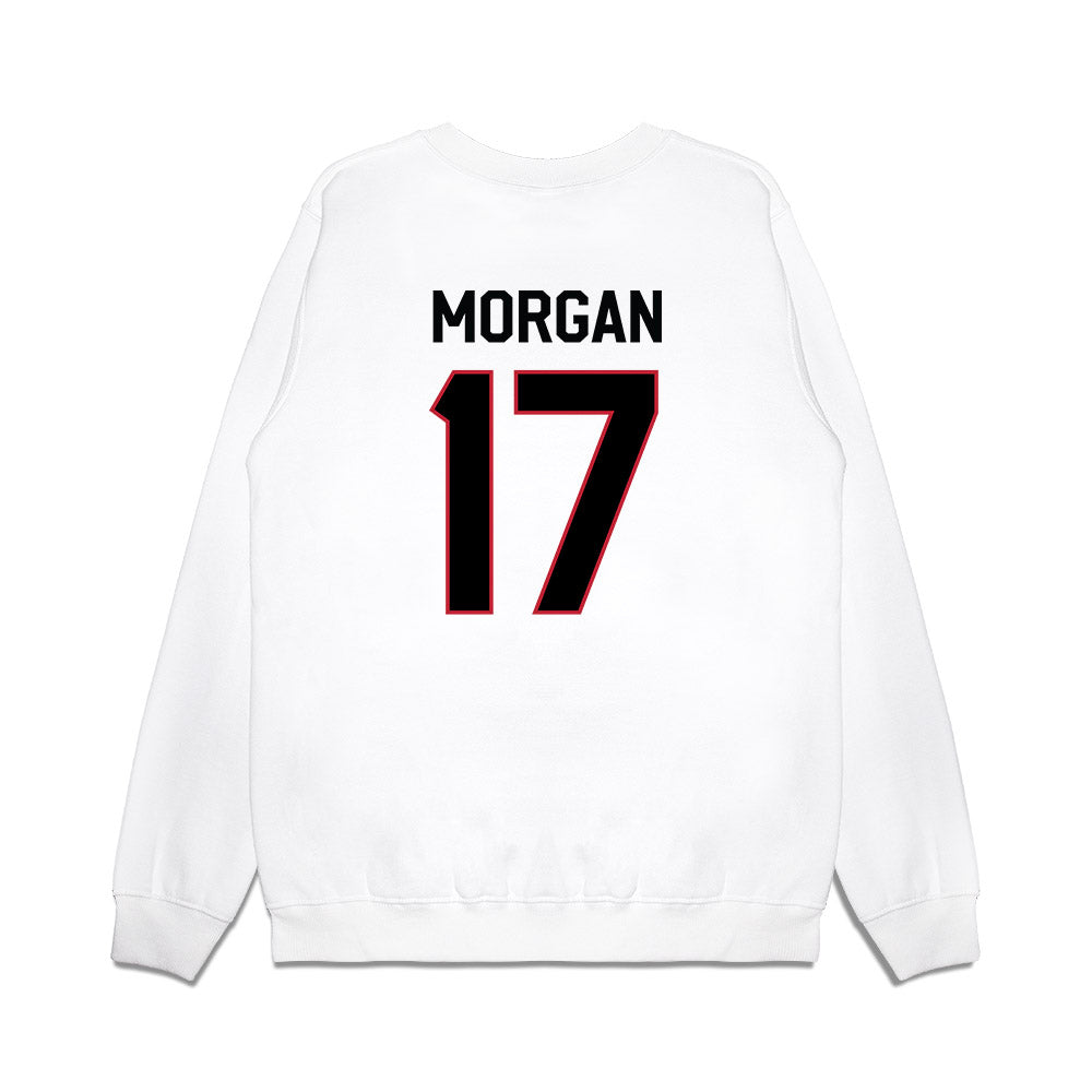 Georgia - NCAA Football : Jaylan Morgan - We're In Premium Crewneck Sweatshirt-1