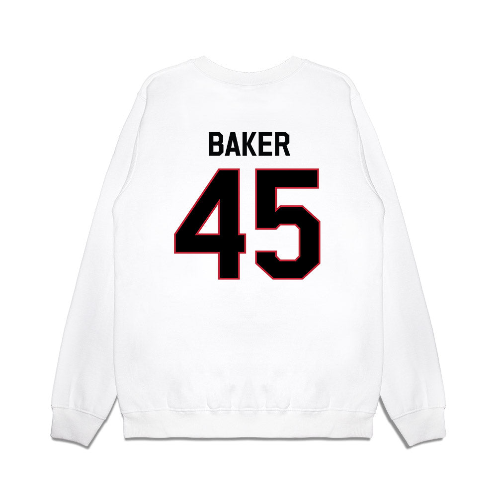 Georgia - NCAA Football : Chaz-Anthony Baker - We're In Premium Crewneck Sweatshirt-1