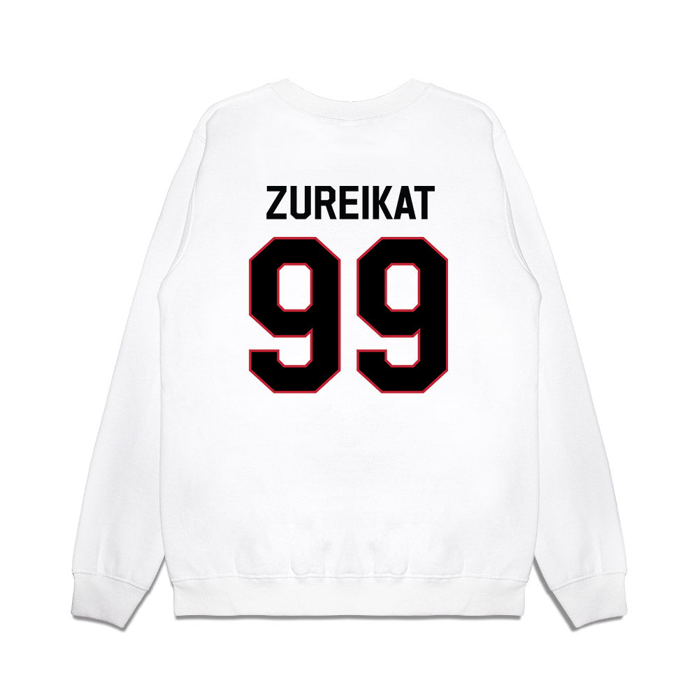 Georgia - NCAA Football : Harran Zureikat - We're In Premium Crewneck Sweatshirt-1