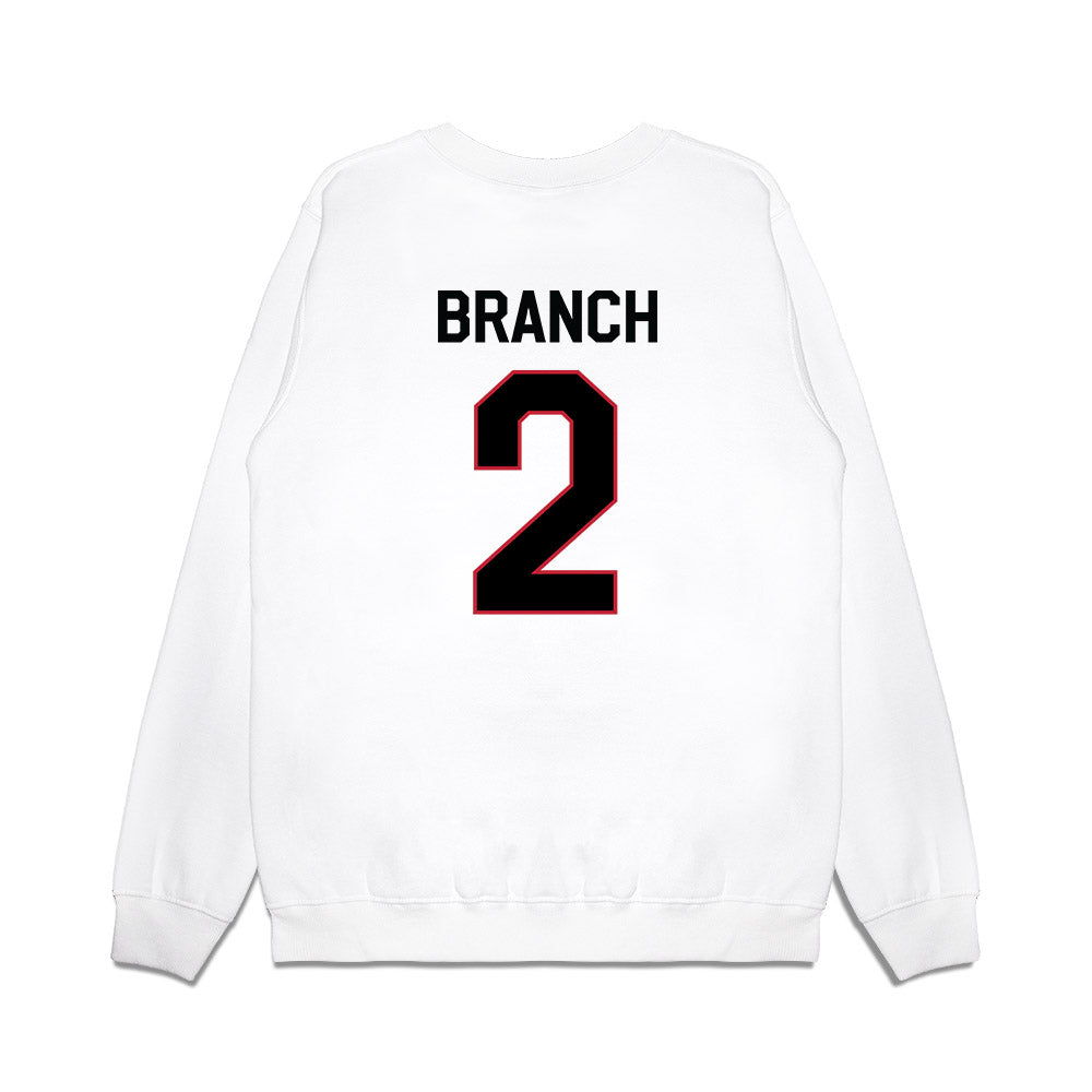 Georgia - NCAA Football : Zion Branch - We're In Premium Crewneck Sweatshirt-1