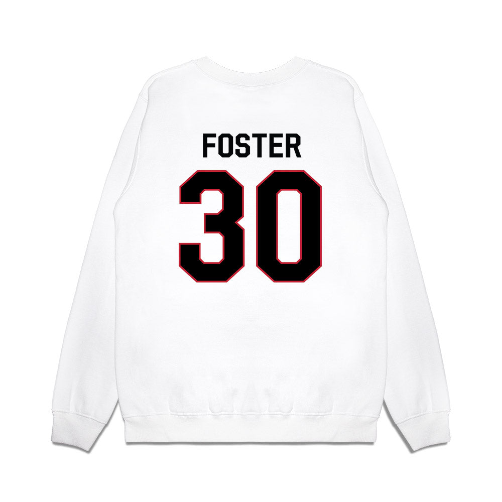 Georgia - NCAA Football : Terrell Foster - We're In Premium Crewneck Sweatshirt-1