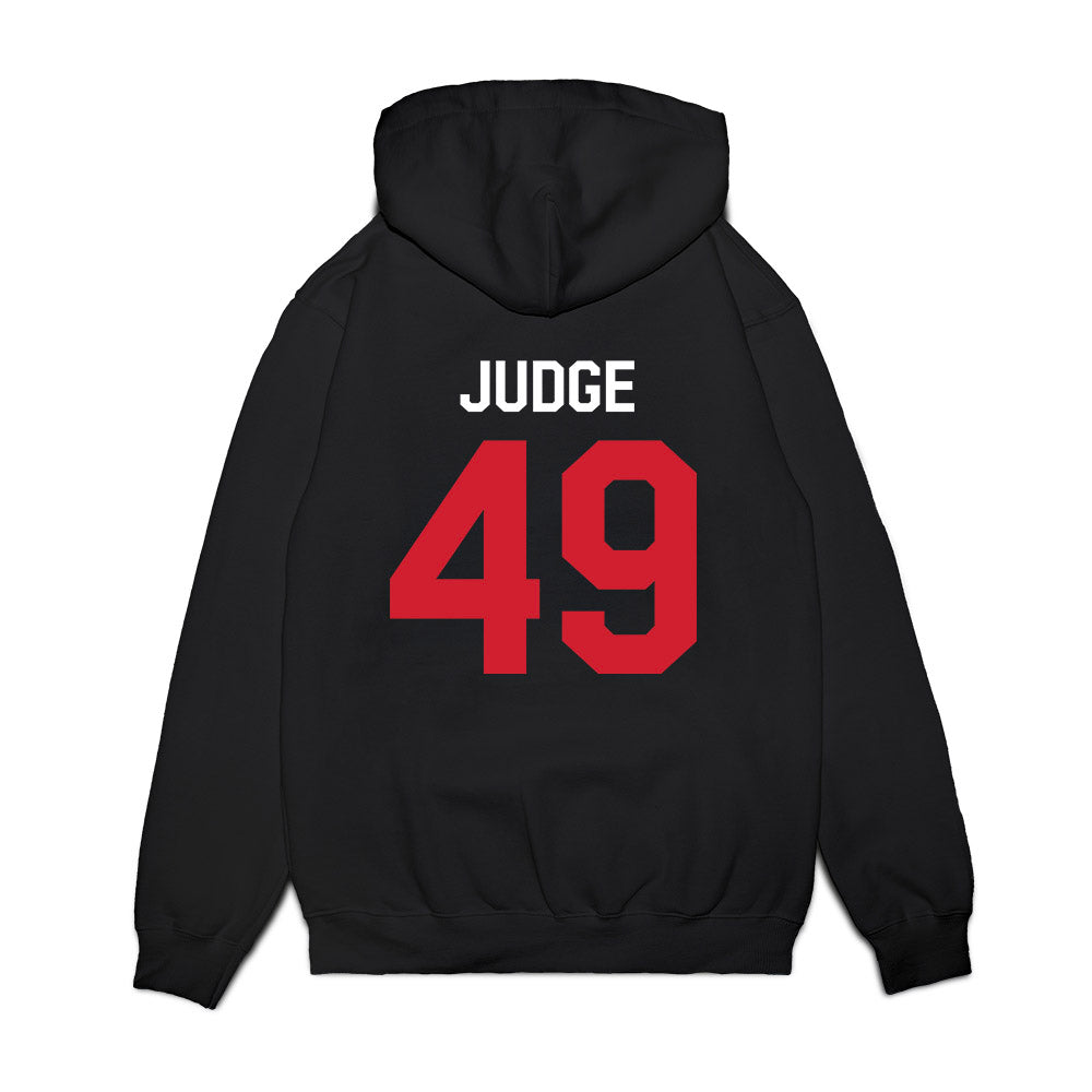 Ole Miss - NCAA Football : Sean Judge - We're In Premium Hooded Sweatshirt-1