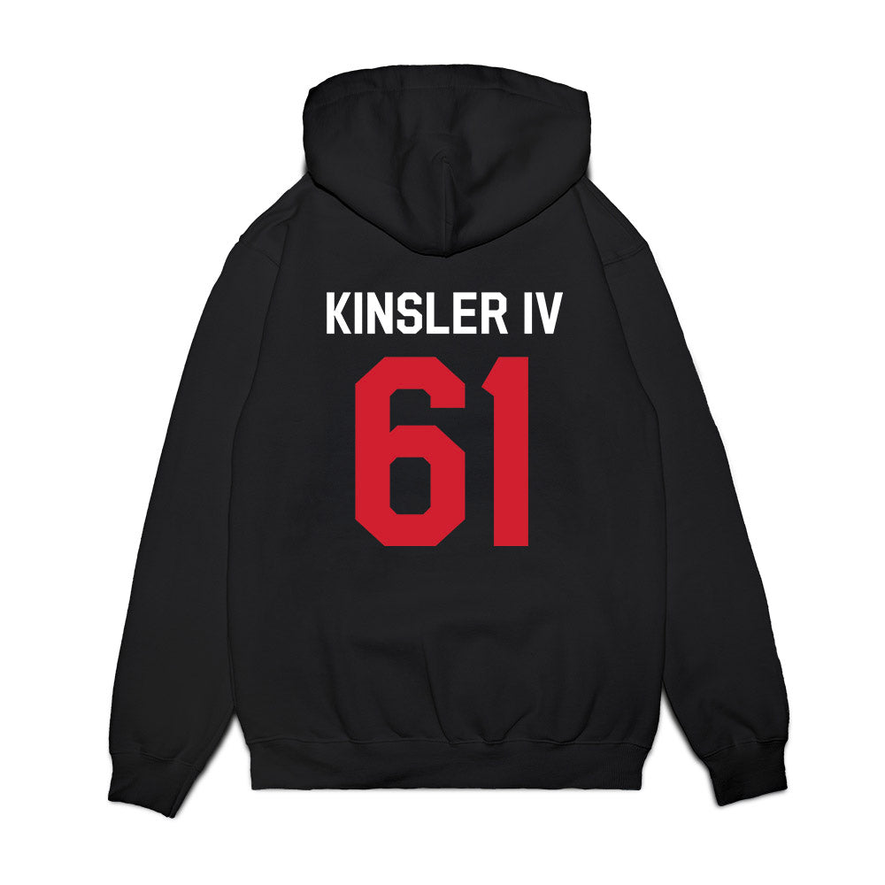 Ole Miss - NCAA Football : Tommy Kinsler IV - We're In Premium Hooded Sweatshirt-1