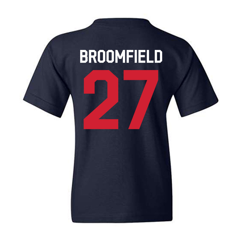 Ole Miss - NCAA Football : Pat Broomfield - We're In Youth T-Shirt-1