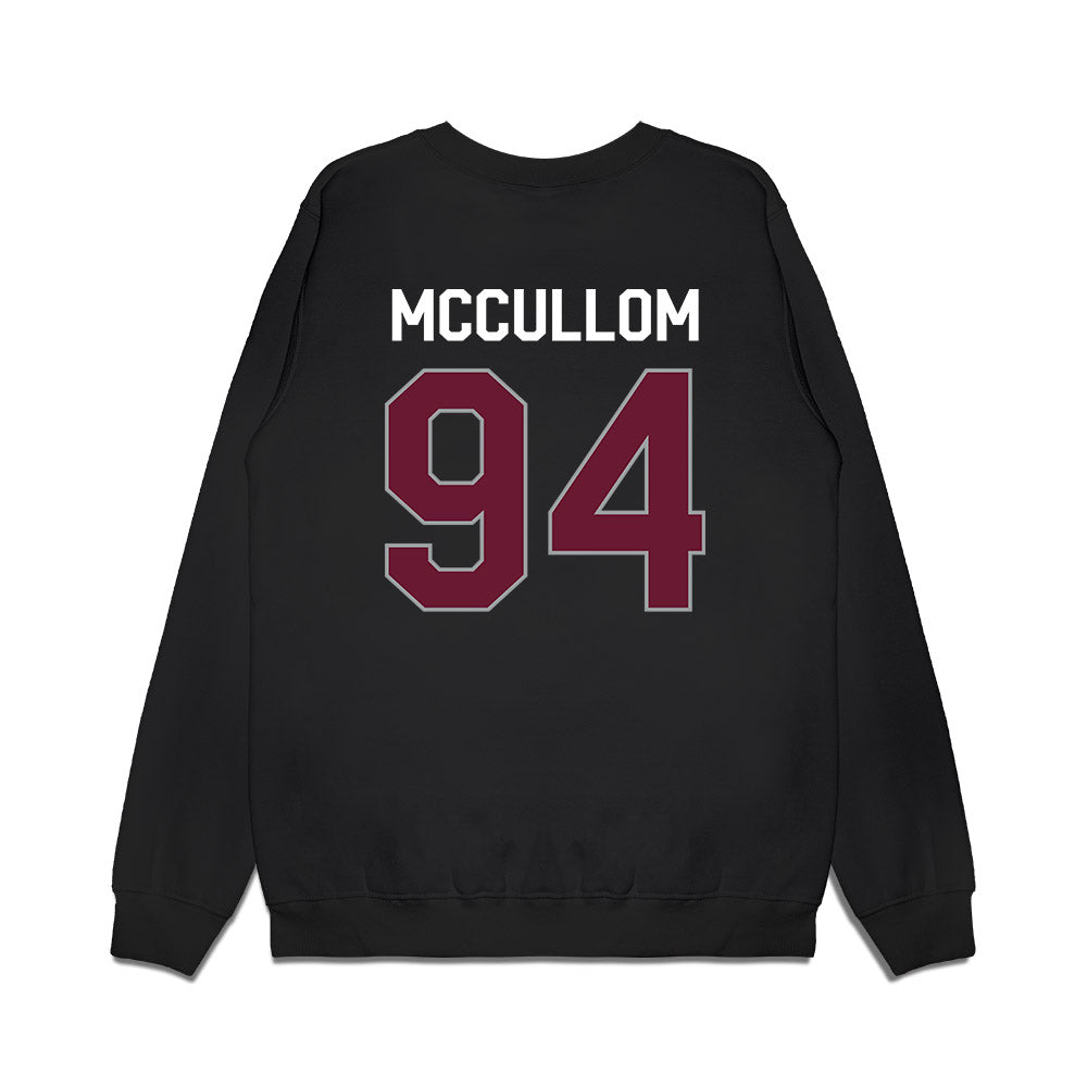 Texas A&M - NCAA Football : Angelo McCullom - We're In Premium Crewneck Sweatshirt-1