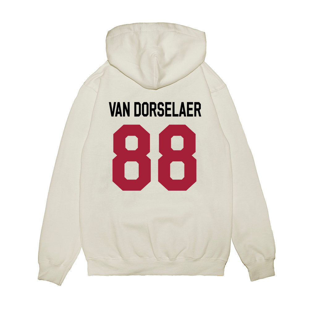 Oklahoma - NCAA Football : Jack Van Dorselaer - We're In Premium Hooded Sweatshirt-1