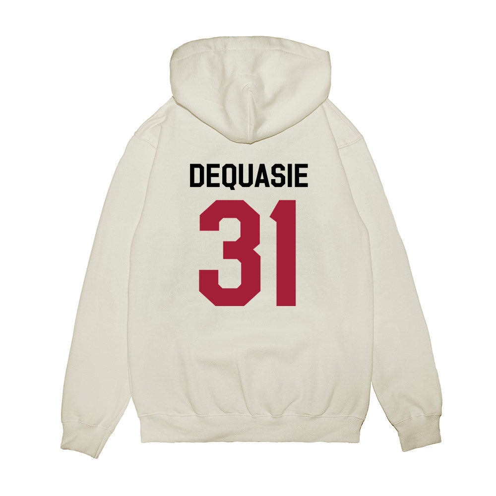 Oklahoma - NCAA Football : Reed DeQuasie - We're In Premium Hooded Sweatshirt-1