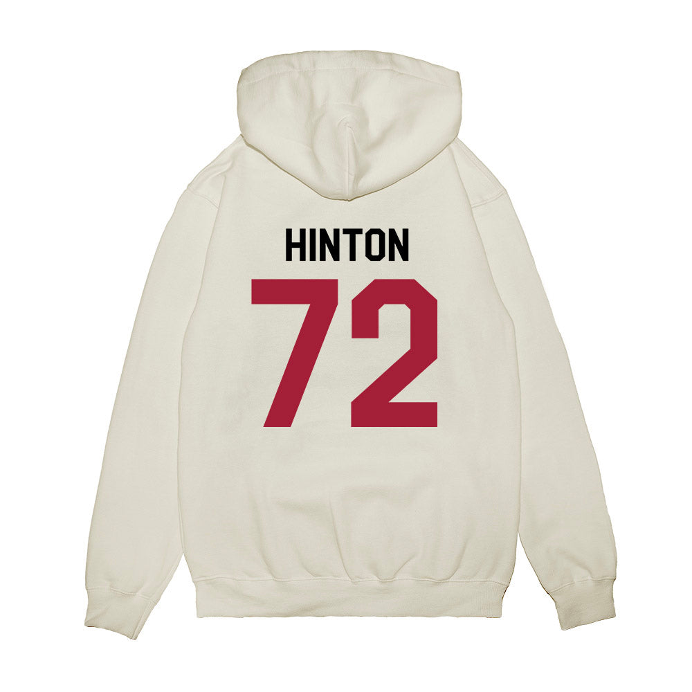 Oklahoma - NCAA Football : Fred Hinton - We're In Premium Hooded Sweatshirt-1