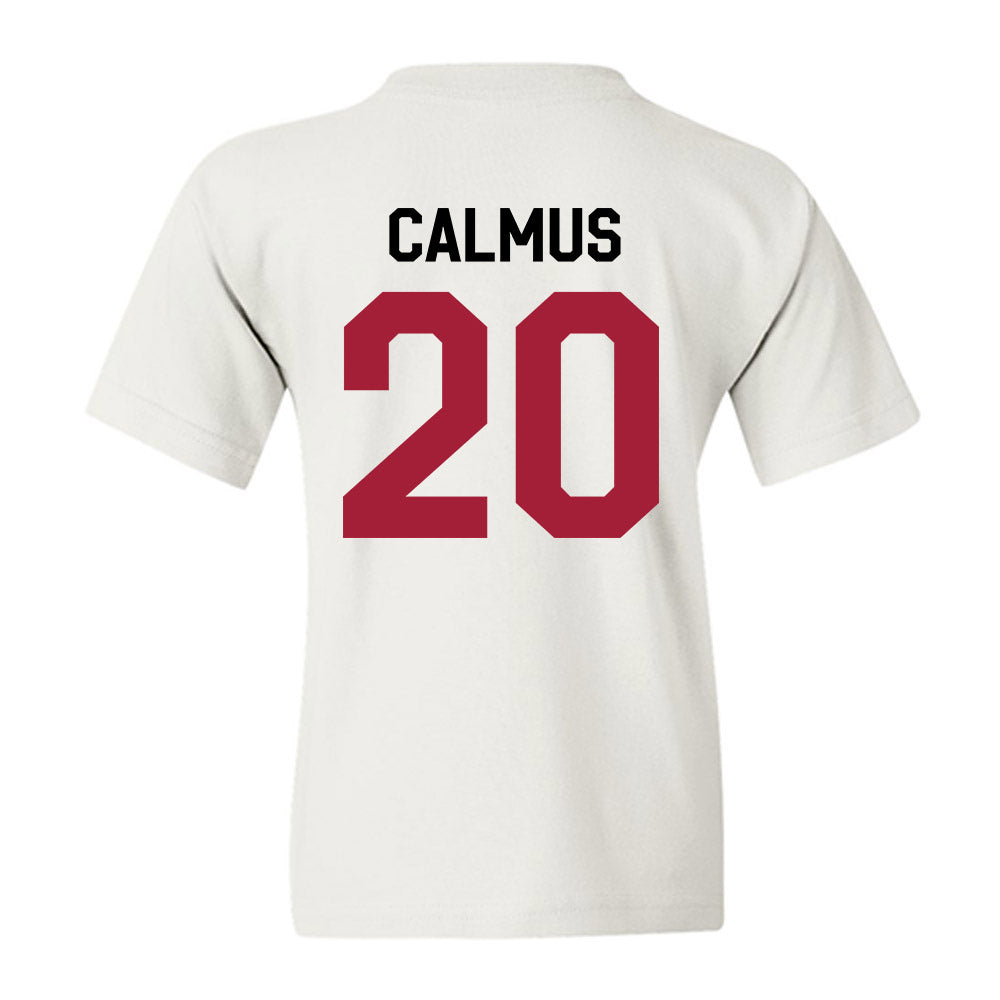 Oklahoma - NCAA Football : Casen Calmus - We're In Youth T-Shirt-1
