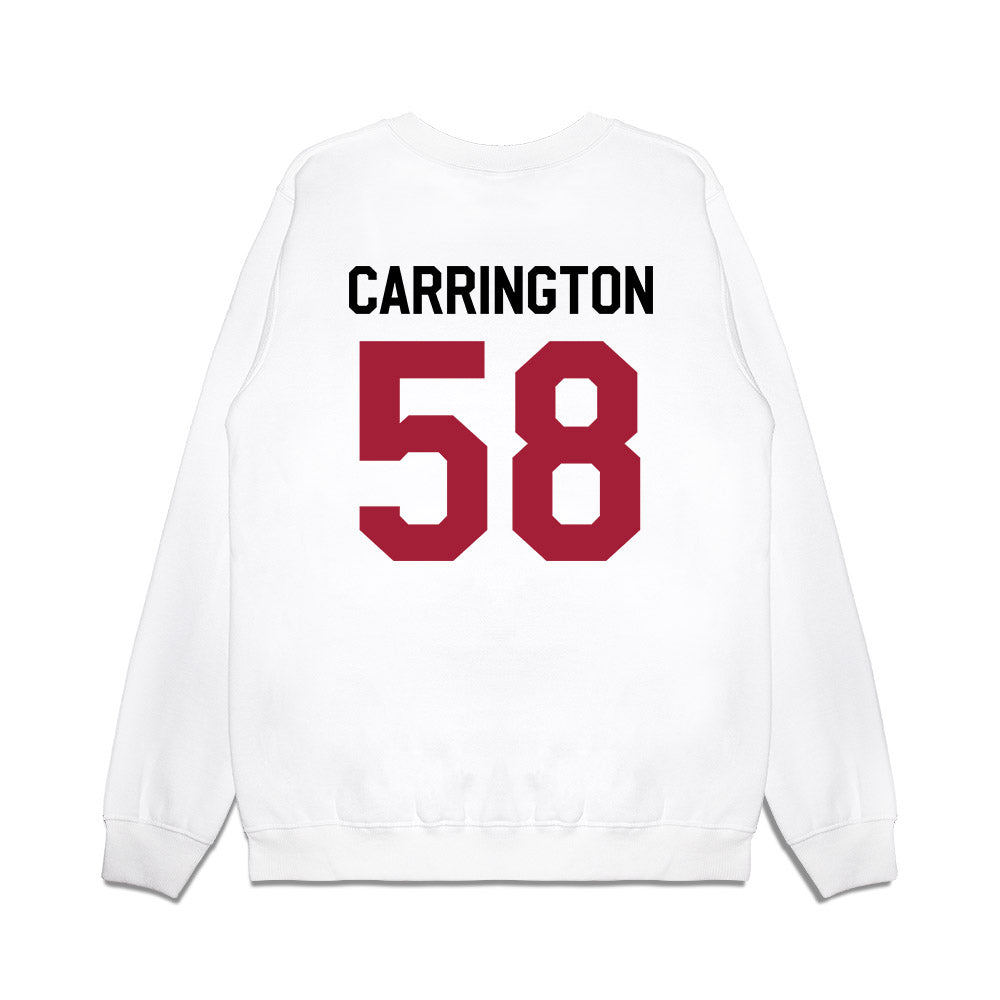 Oklahoma - NCAA Football : James Carrington - We're In Premium Crewneck Sweatshirt-1