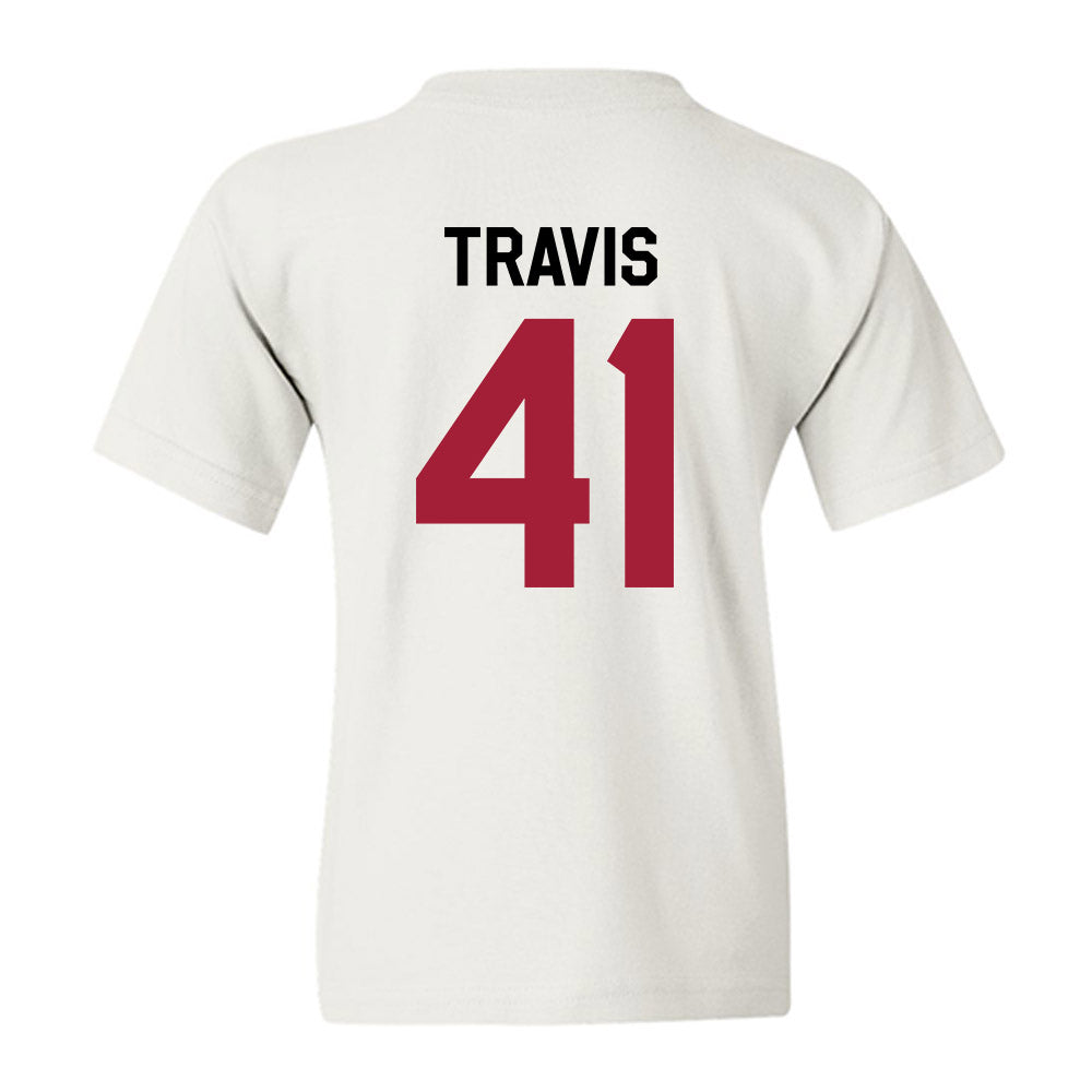 Oklahoma - NCAA Football : Barrett Travis - We're In Youth T-Shirt-1