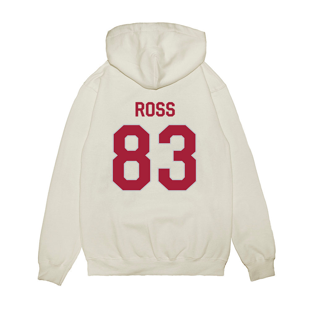 Alabama - NCAA Football : Warner Ross - We're In Premium Hooded Sweatshirt-1