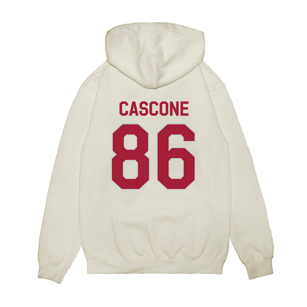 Alabama - NCAA Football : Jude Cascone - We're In Premium Hooded Sweatshirt-1
