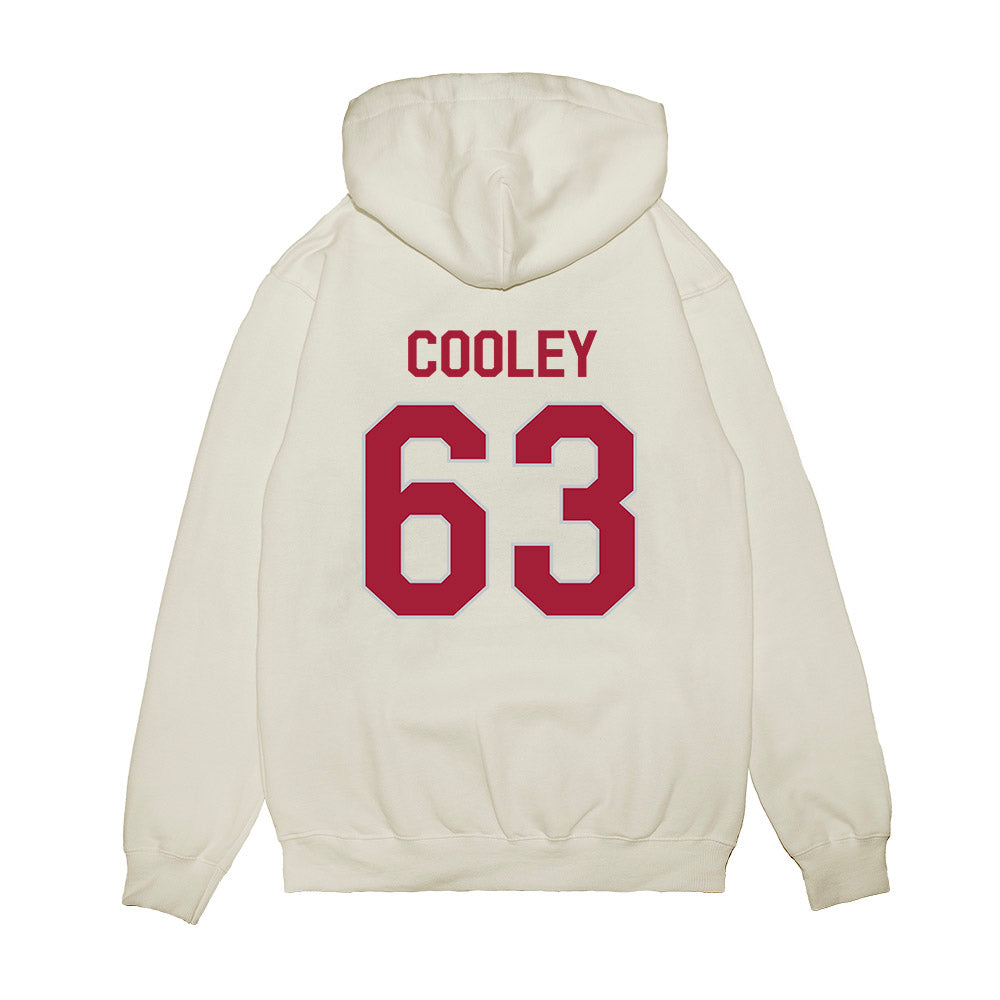Alabama - NCAA Football : Bryson Cooley - We're In Premium Hooded Sweatshirt-1