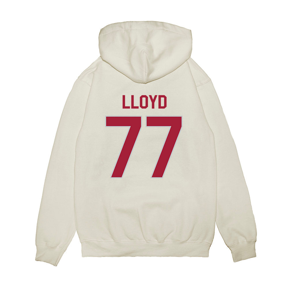 Alabama - NCAA Football : Jackson Lloyd - We're In Premium Hooded Sweatshirt-1