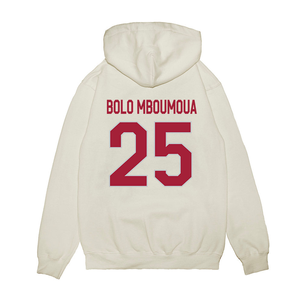 Alabama - NCAA Football : Steve Bolo Mboumoua - We're In Premium Hooded Sweatshirt-1