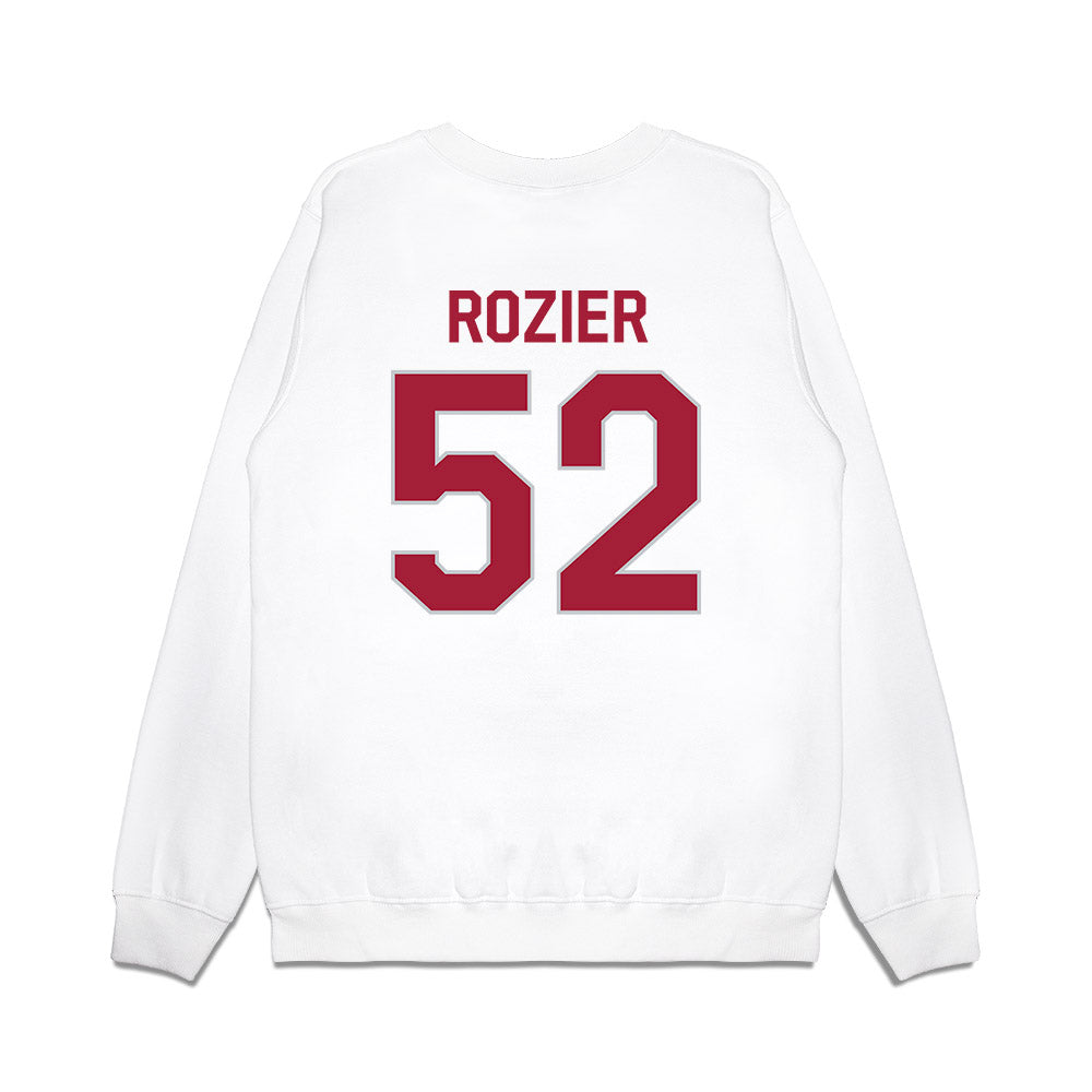 Alabama - NCAA Football : Alex Rozier - We're In Premium Crewneck Sweatshirt-1