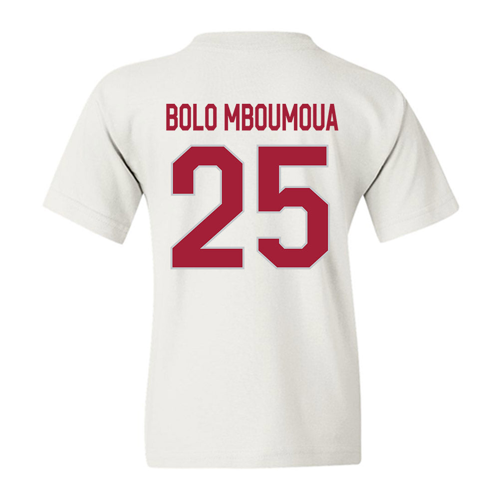 Alabama - NCAA Football : Steve Bolo Mboumoua - We're In Youth T-Shirt-1