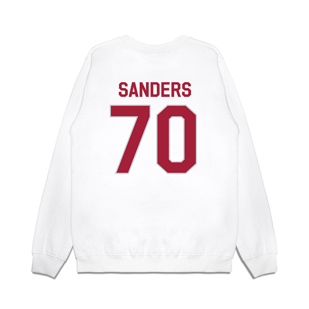 Alabama - NCAA Football : William Sanders - We're In Premium Crewneck Sweatshirt-1