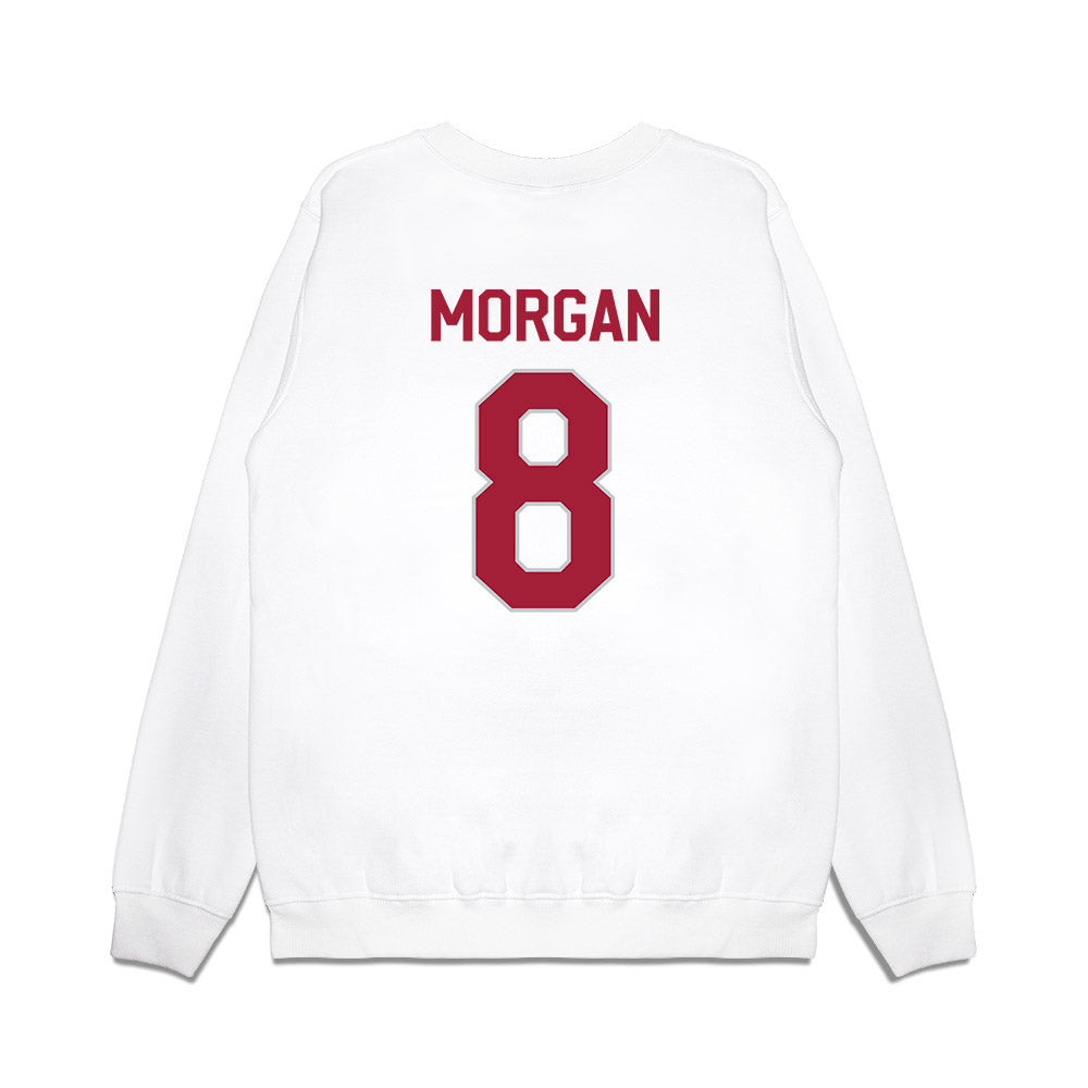 Alabama - NCAA Football : Cederian Morgan - We're In Premium Crewneck Sweatshirt-1
