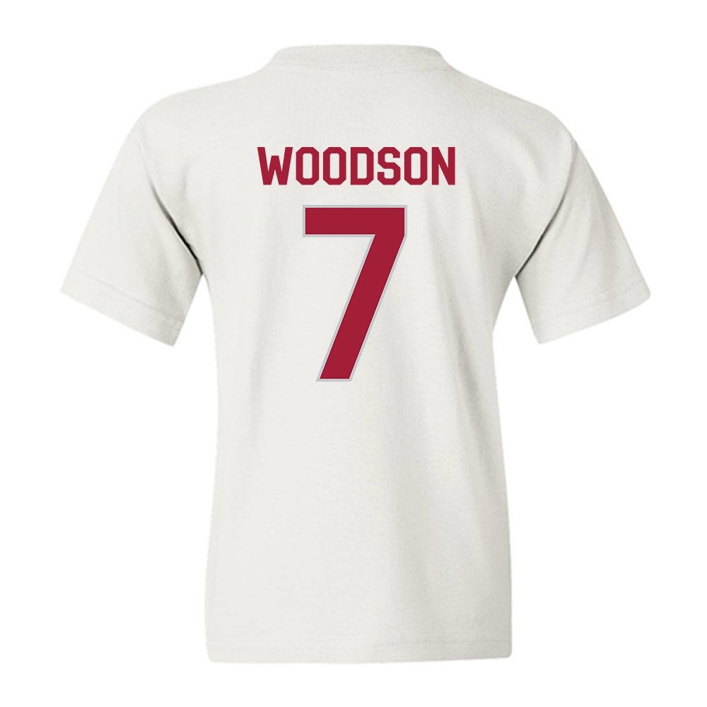 Alabama - NCAA Football : Caleb Woodson - We're In Youth T-Shirt-1