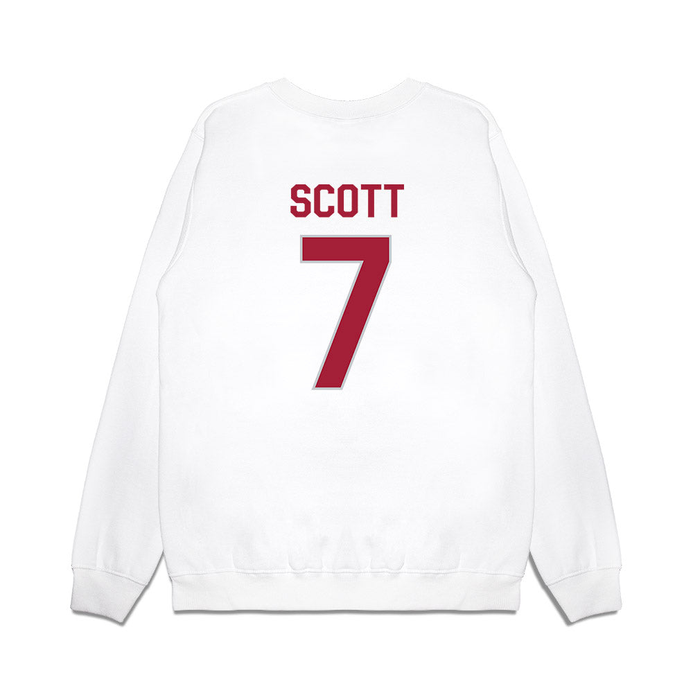 Alabama - NCAA Football : Rico Scott - We're In Premium Crewneck Sweatshirt-1