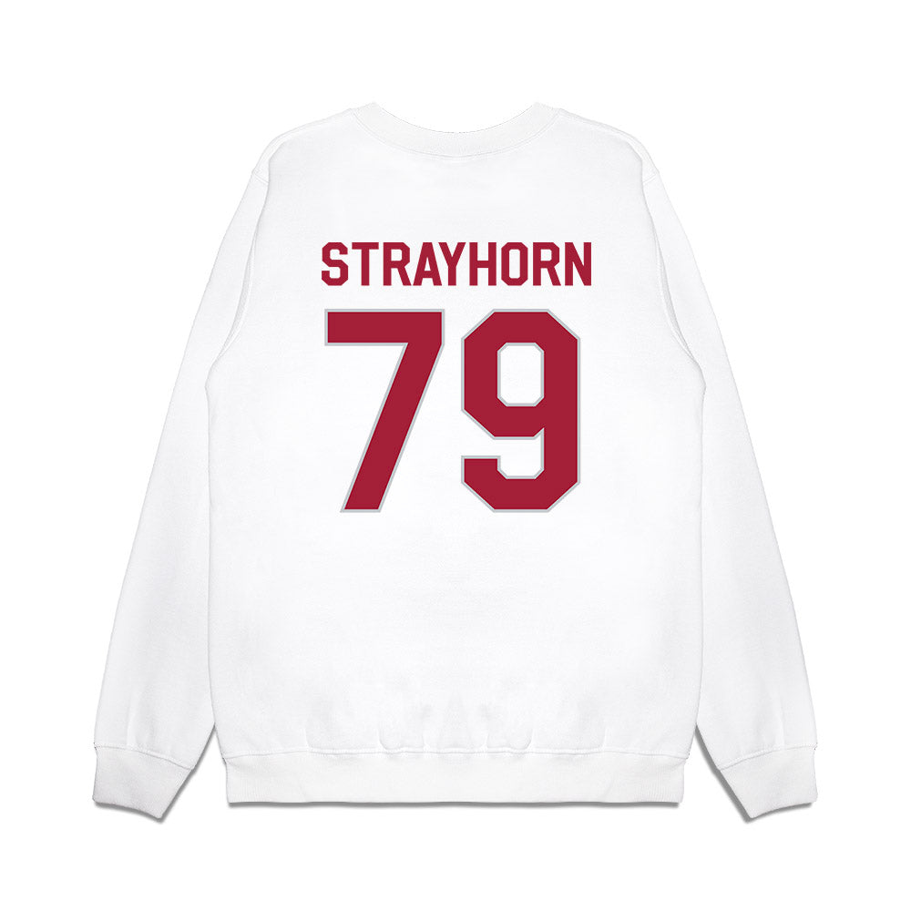 Alabama - NCAA Football : Kaden Strayhorn - We're In Premium Crewneck Sweatshirt-1