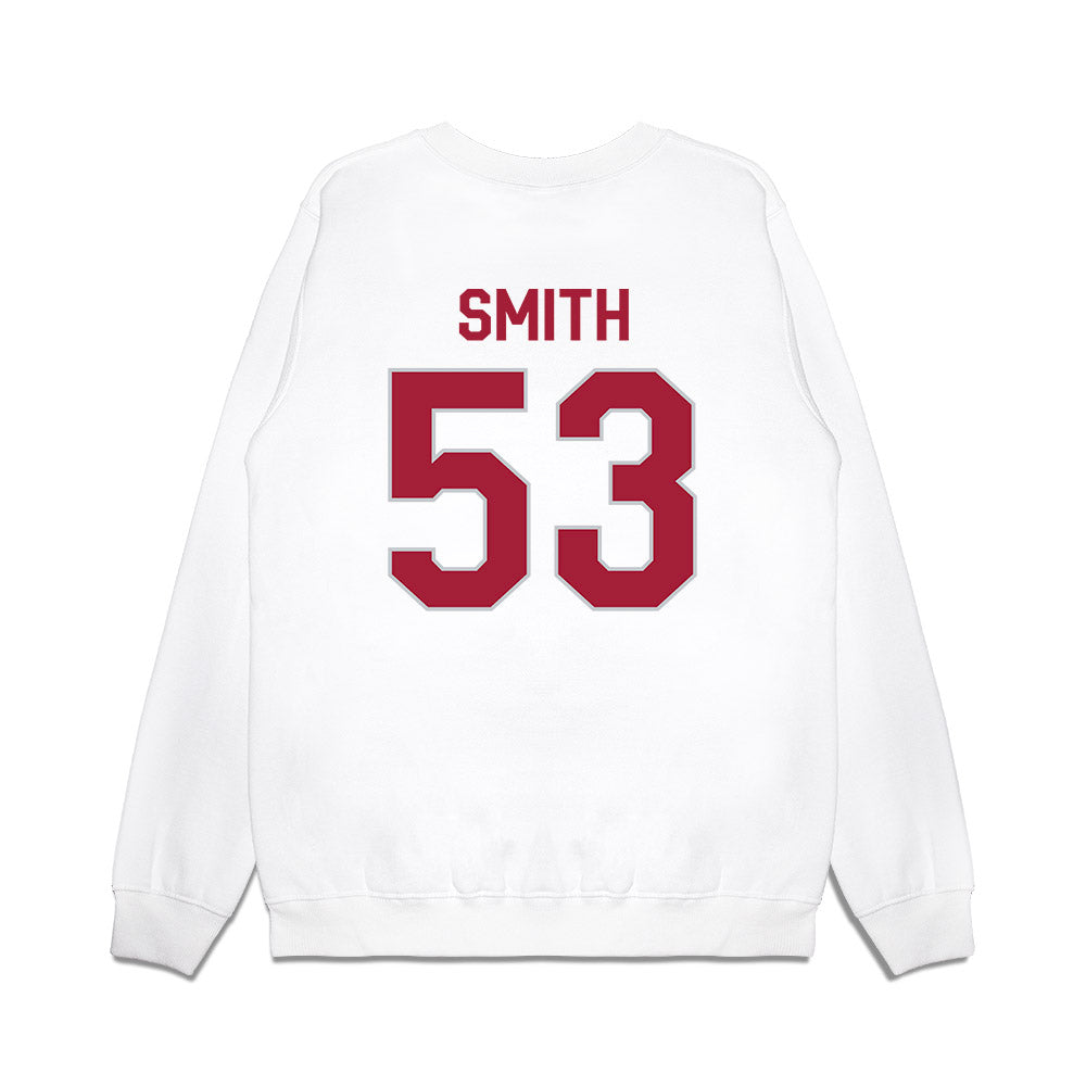 Alabama - NCAA Football : Mac Smith - We're In Premium Crewneck Sweatshirt-1