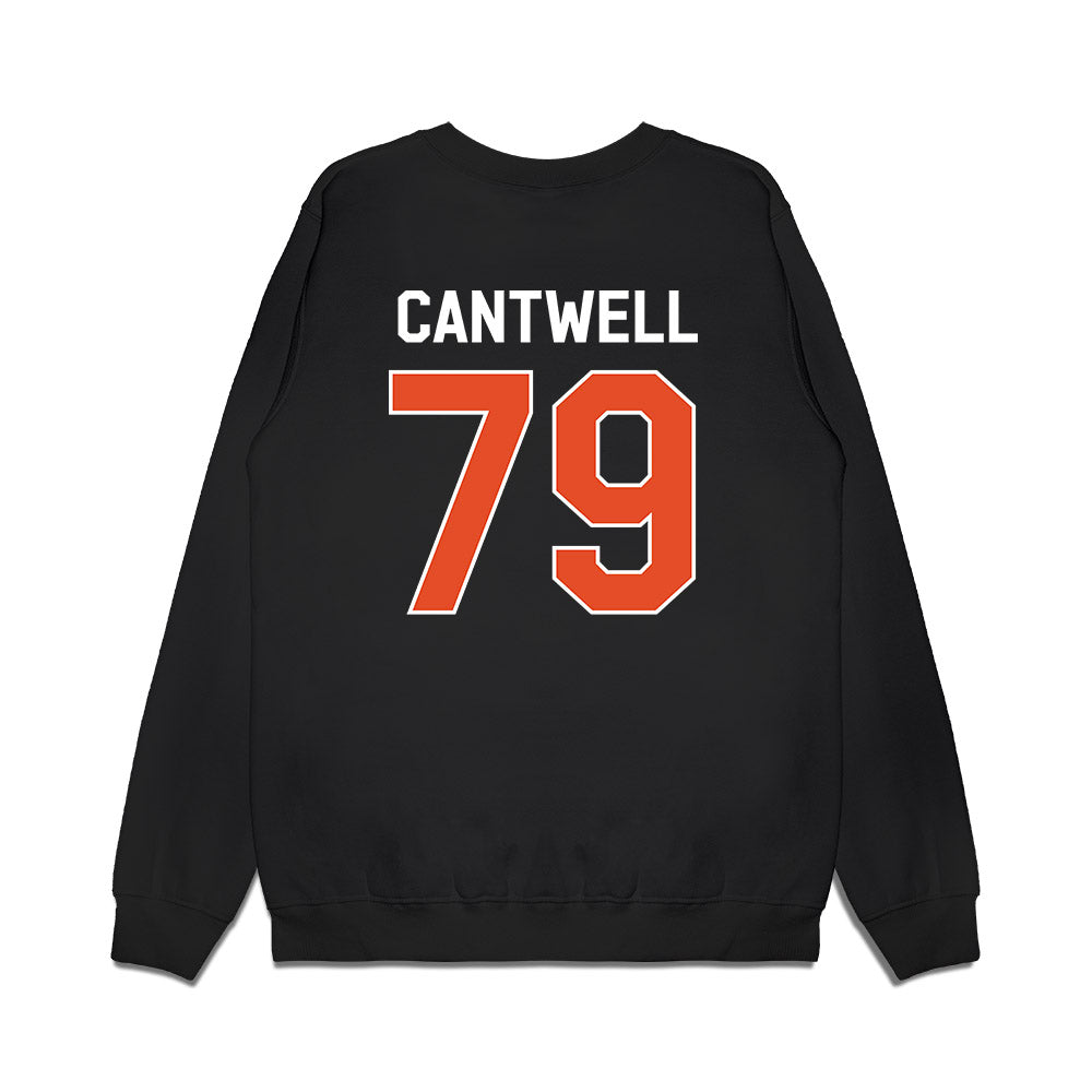 Miami - NCAA Football : Jackson Cantwell - We're In Premium Crewneck Sweatshirt-1