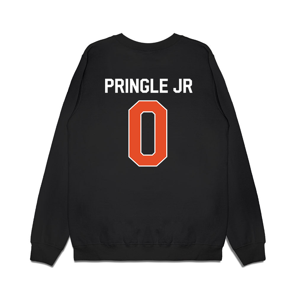 Miami - NCAA Football : Girard Pringle Jr - We're In Premium Crewneck Sweatshirt-1