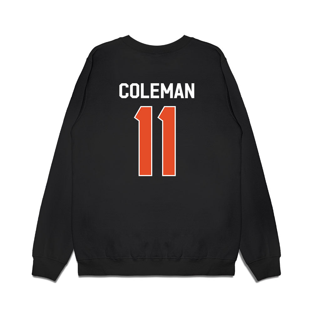 Miami - NCAA Football : Dereon Coleman - We're In Premium Crewneck Sweatshirt-1