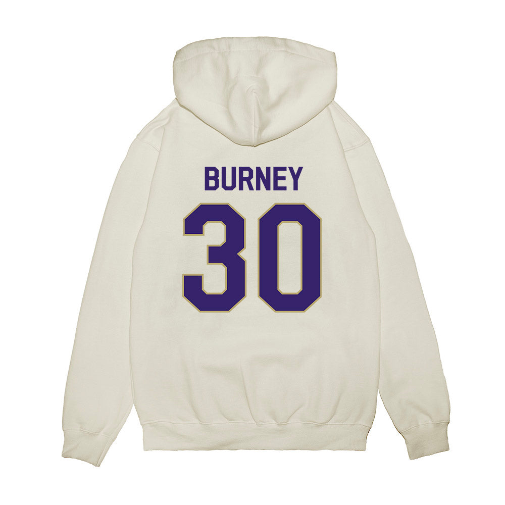 JMU - NCAA Football : Trace Burney - We're In Premium Hooded Sweatshirt-1