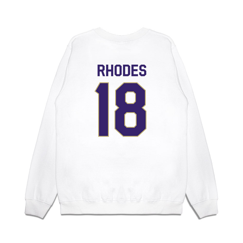 JMU - NCAA Football : Jase Rhodes - We're In Premium Crewneck Sweatshirt-1
