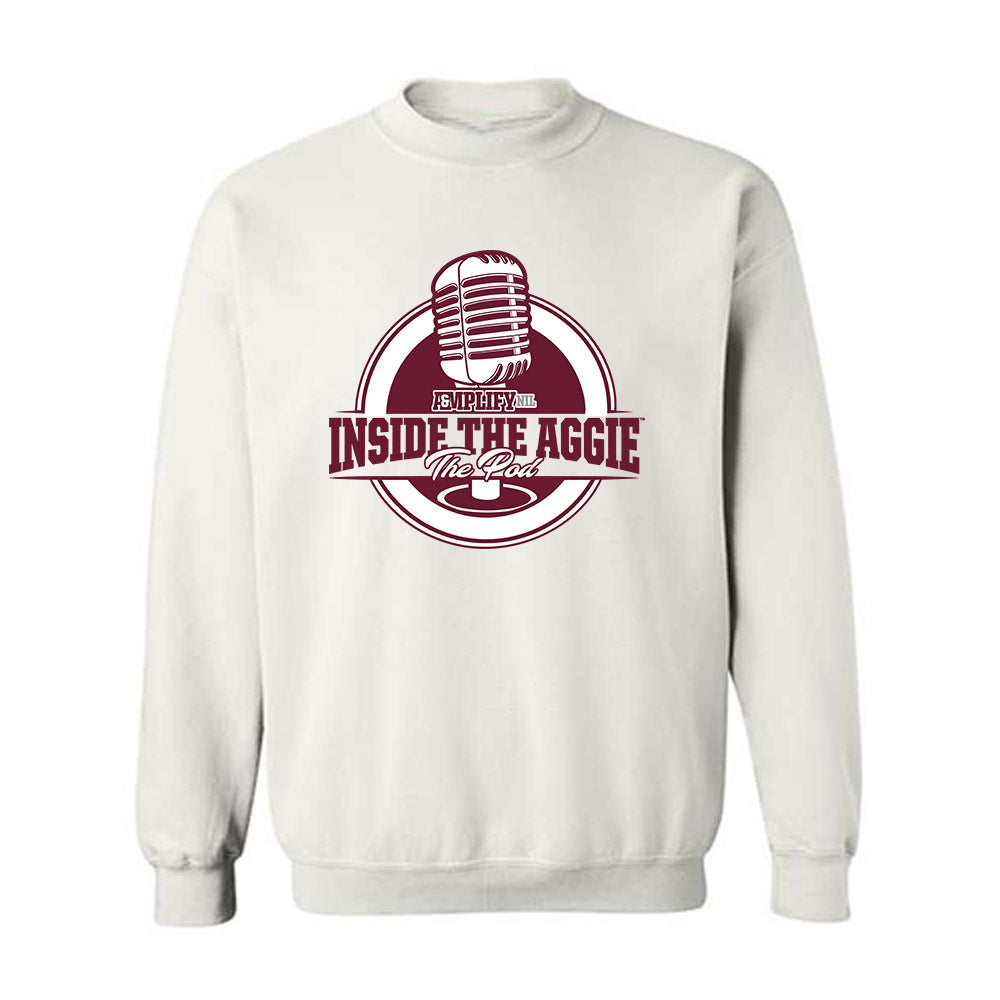Texas A&M - : - Inside the Aggie Pod Crewneck Sweatshirt-0