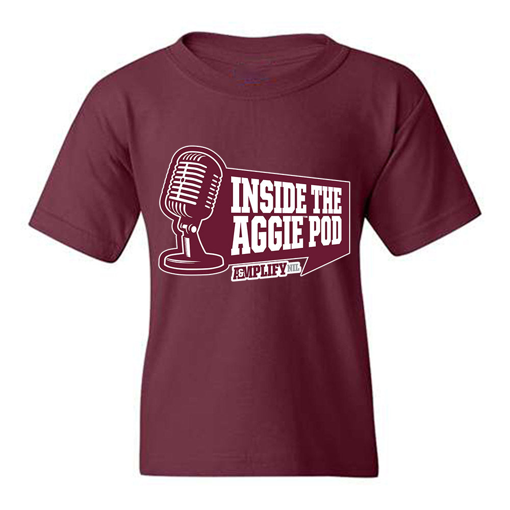 Texas A&M - : - Inside the Aggie Pod Youth T-Shirt-0