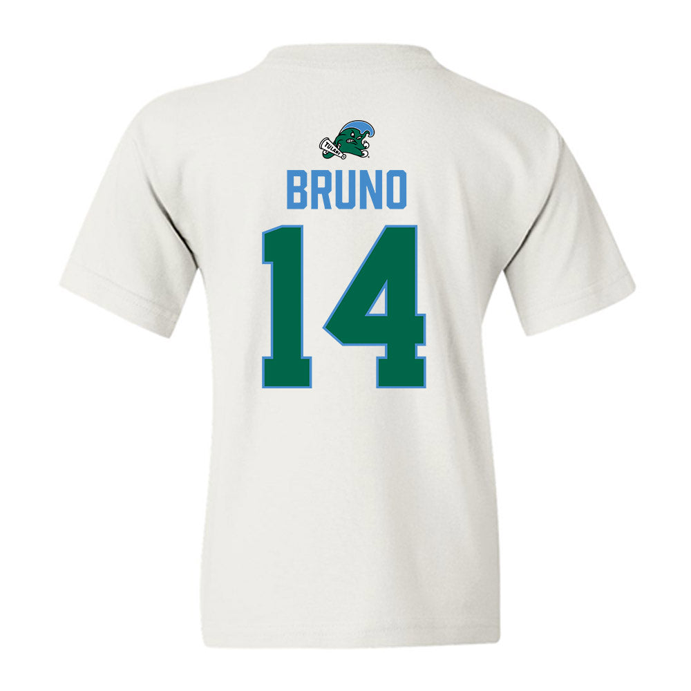 Tulane - NCAA Football : Dagan Bruno - 2025 Conference Champions Youth T-Shirt-1