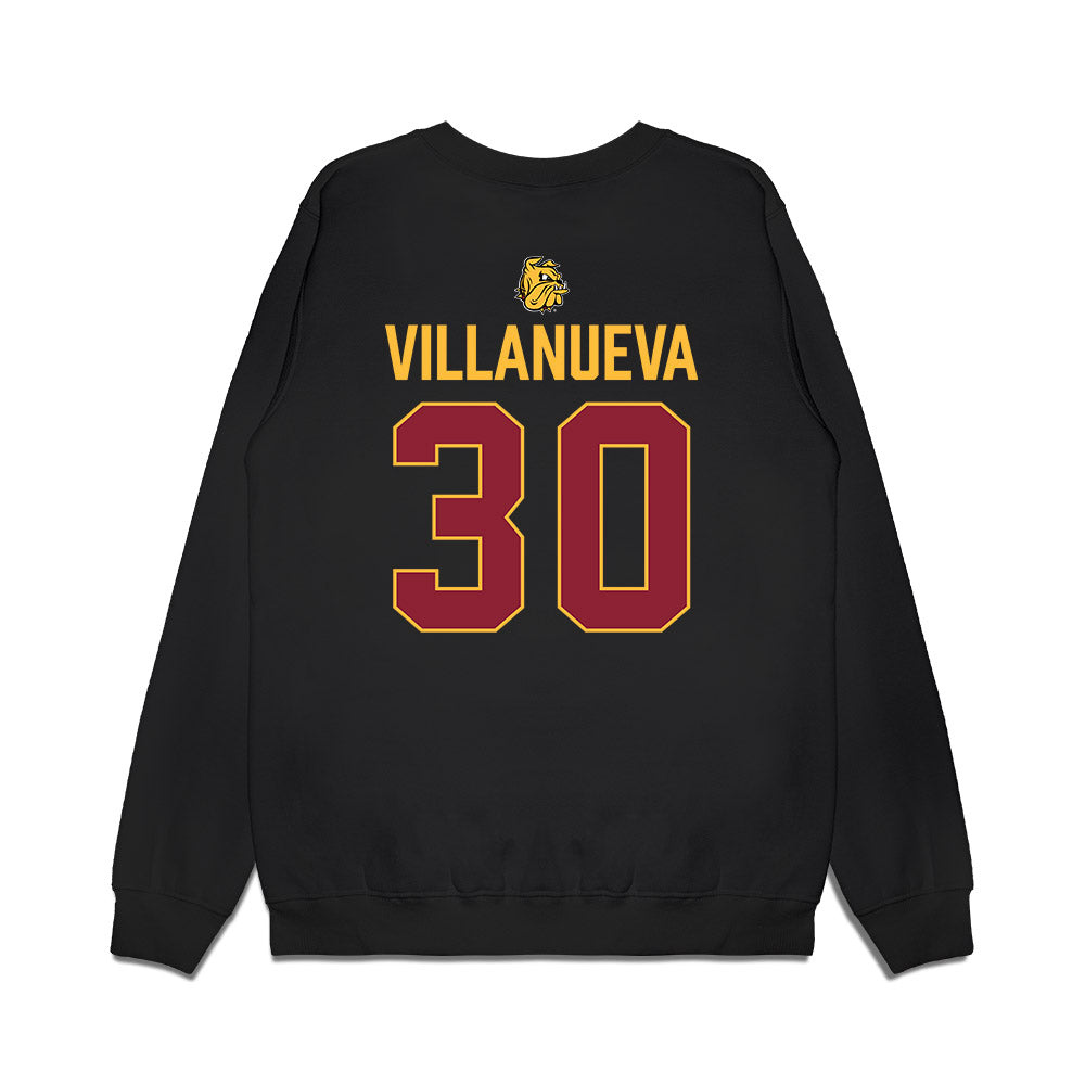 UMN Duluth - NCAA Women's Ice Hockey : Sophia Villanueva - Vintage Shersey Premium Crewneck Sweatshirt-1